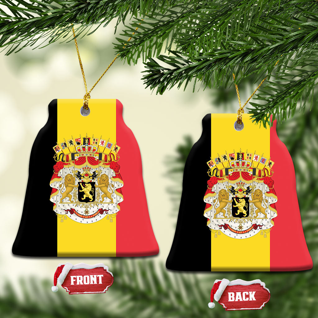 Belgium Ceramic Ornament Flag Color Inspiration
