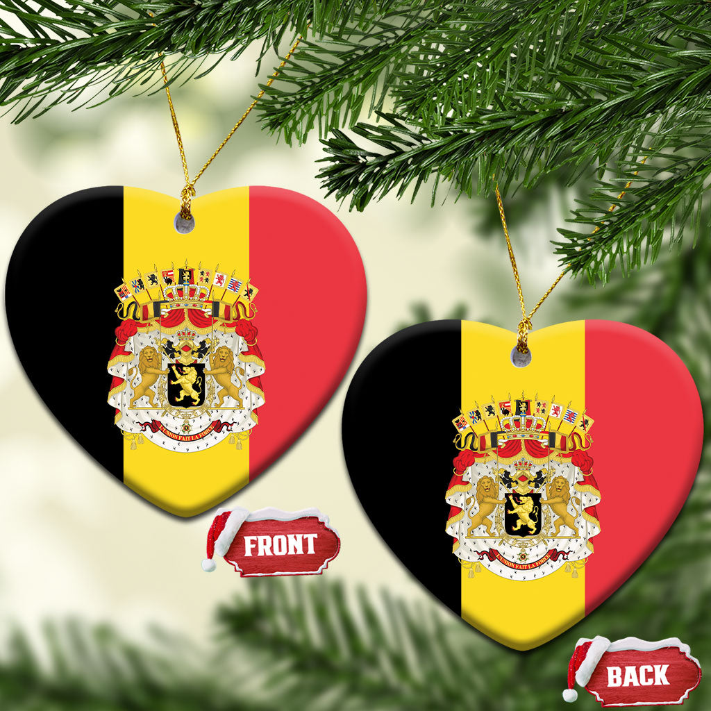 Belgium Ceramic Ornament Flag Color Inspiration