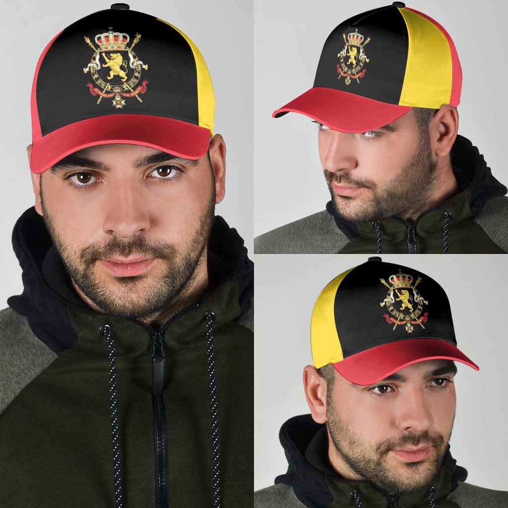 Belgium Classic Cap National Flag Colors - Wonder Print Shop