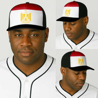 Egypt Baseball Net Cap National Flag Colors - Wonder Print Shop