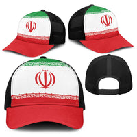Iran Baseball Net Cap National Flag Colors - Wonder Print Shop