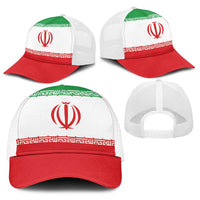 Iran Baseball Net Cap National Flag Colors - Wonder Print Shop
