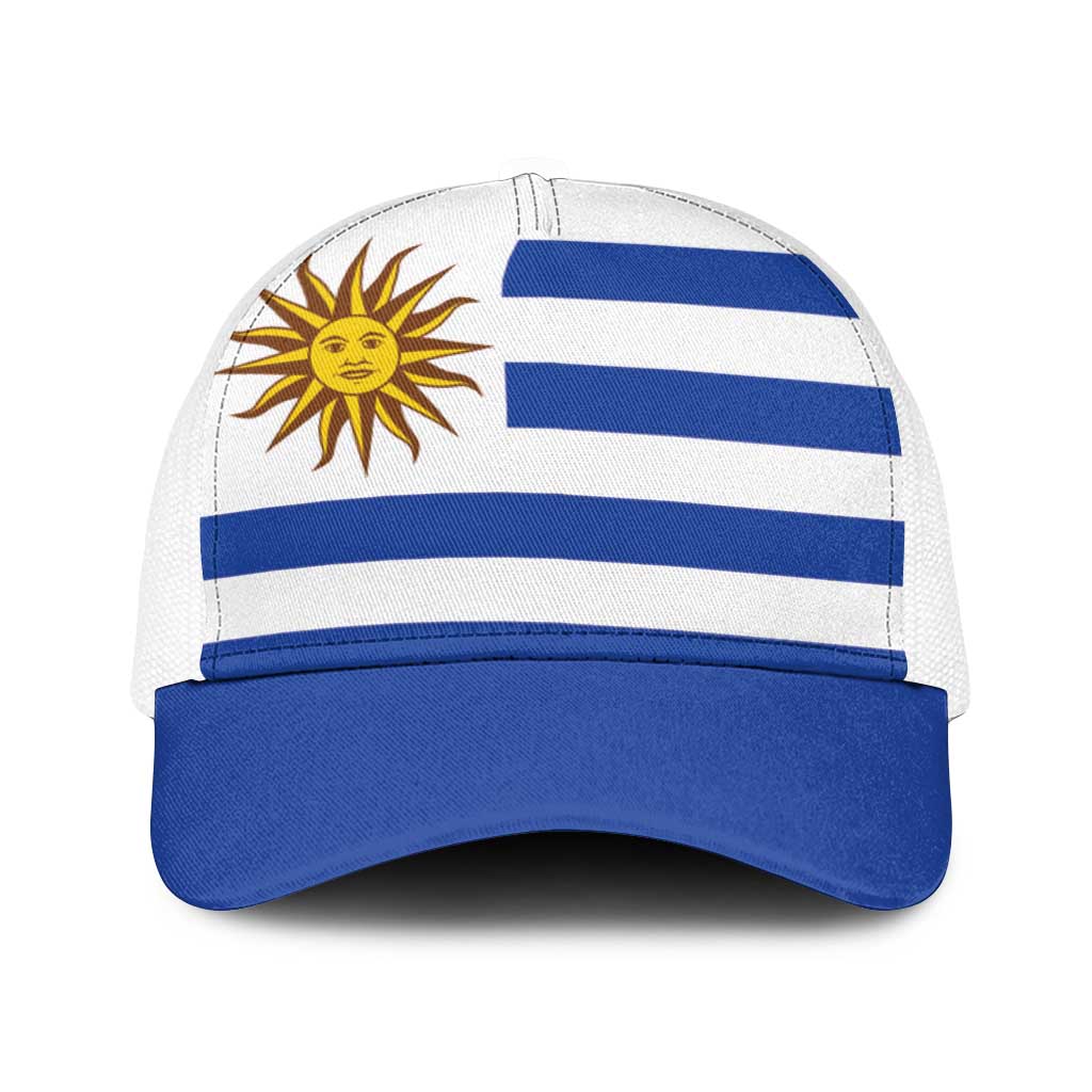 Uruguay Baseball Net Cap National Flag Colors - Wonder Print Shop