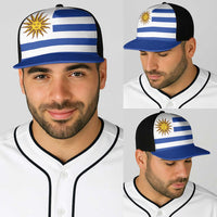 Uruguay Baseball Net Cap National Flag Colors - Wonder Print Shop