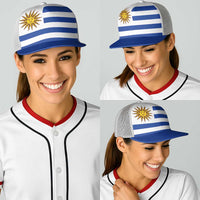 Uruguay Baseball Net Cap National Flag Colors - Wonder Print Shop