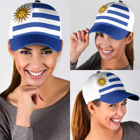 Uruguay Classic Cap National Flag Colors - Wonder Print Shop