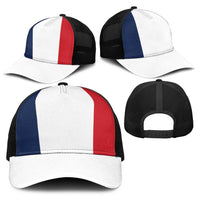 France Baseball Net Cap National Flag Colors - Wonder Print Shop