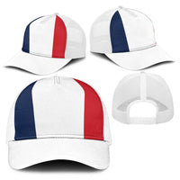 France Baseball Net Cap National Flag Colors - Wonder Print Shop