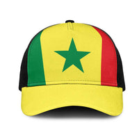 Senegal Baseball Net Cap National Flag Colors - Wonder Print Shop