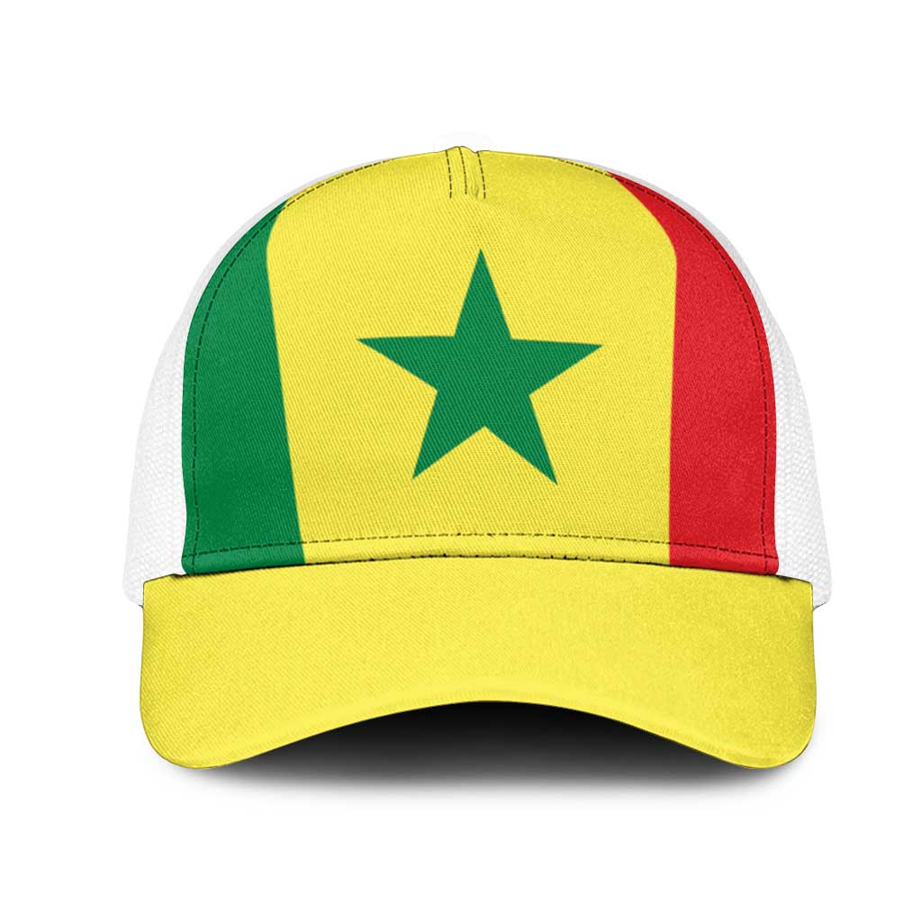 Senegal Baseball Net Cap National Flag Colors - Wonder Print Shop