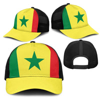 Senegal Baseball Net Cap National Flag Colors - Wonder Print Shop