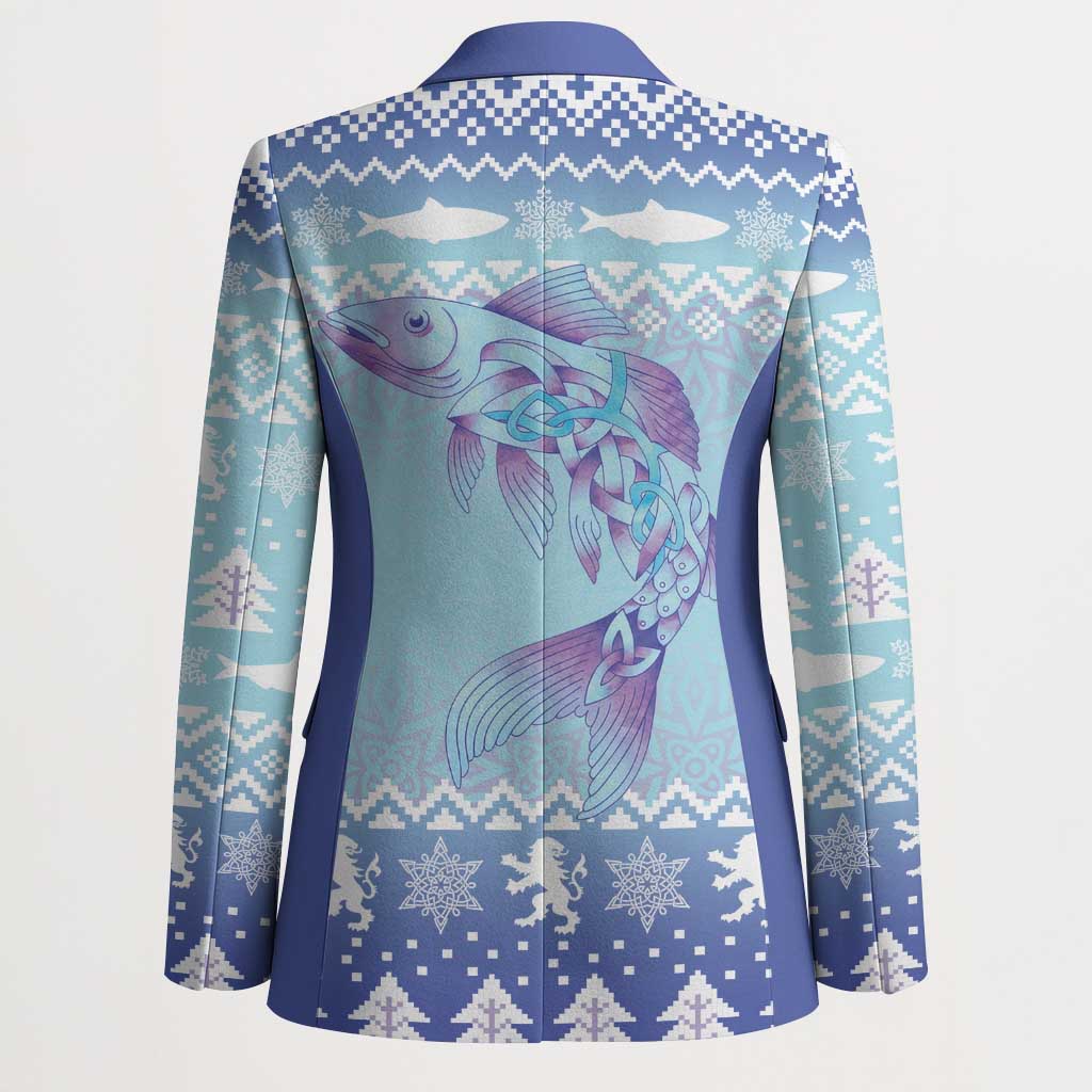 Cardiganshire Wales Christmas Blazer Ceredigion Herring Celtic Knot - Wonder Print Shop
