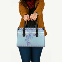 Cardiganshire Wales Christmas Leather Bag Ceredigion Herring Celtic Knot - Wonder Print Shop