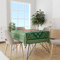 Personalized Carmarthenshire Wales Tablecloth Map and Emblem Celtic Style - Wonder Print Shop