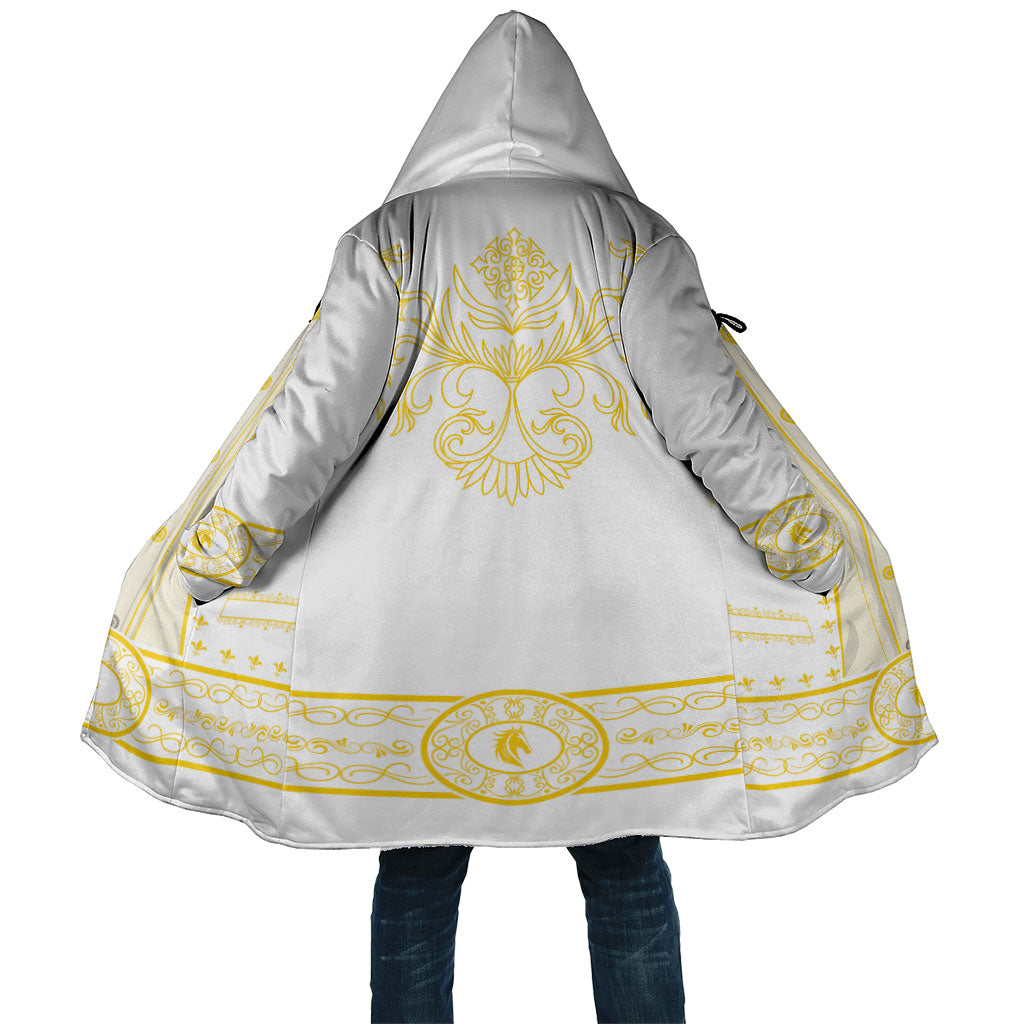 Mexican Mariachi Charro Suit Cloak Dia de los Muertos Mexico Fiesta - White