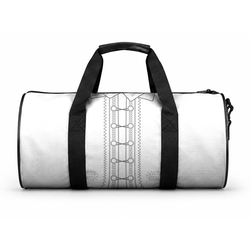 Mexican Mariachi Charro Suit Duffle Bag Viva Mexico Dia de los Muertos  - White