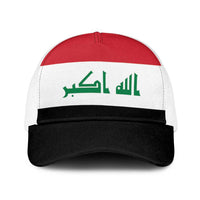 Iraq Baseball Net Cap National Flag Colors - Wonder Print Shop