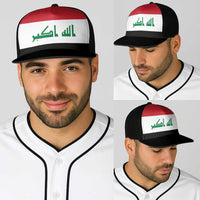 Iraq Baseball Net Cap National Flag Colors - Wonder Print Shop