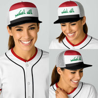 Iraq Baseball Net Cap National Flag Colors - Wonder Print Shop