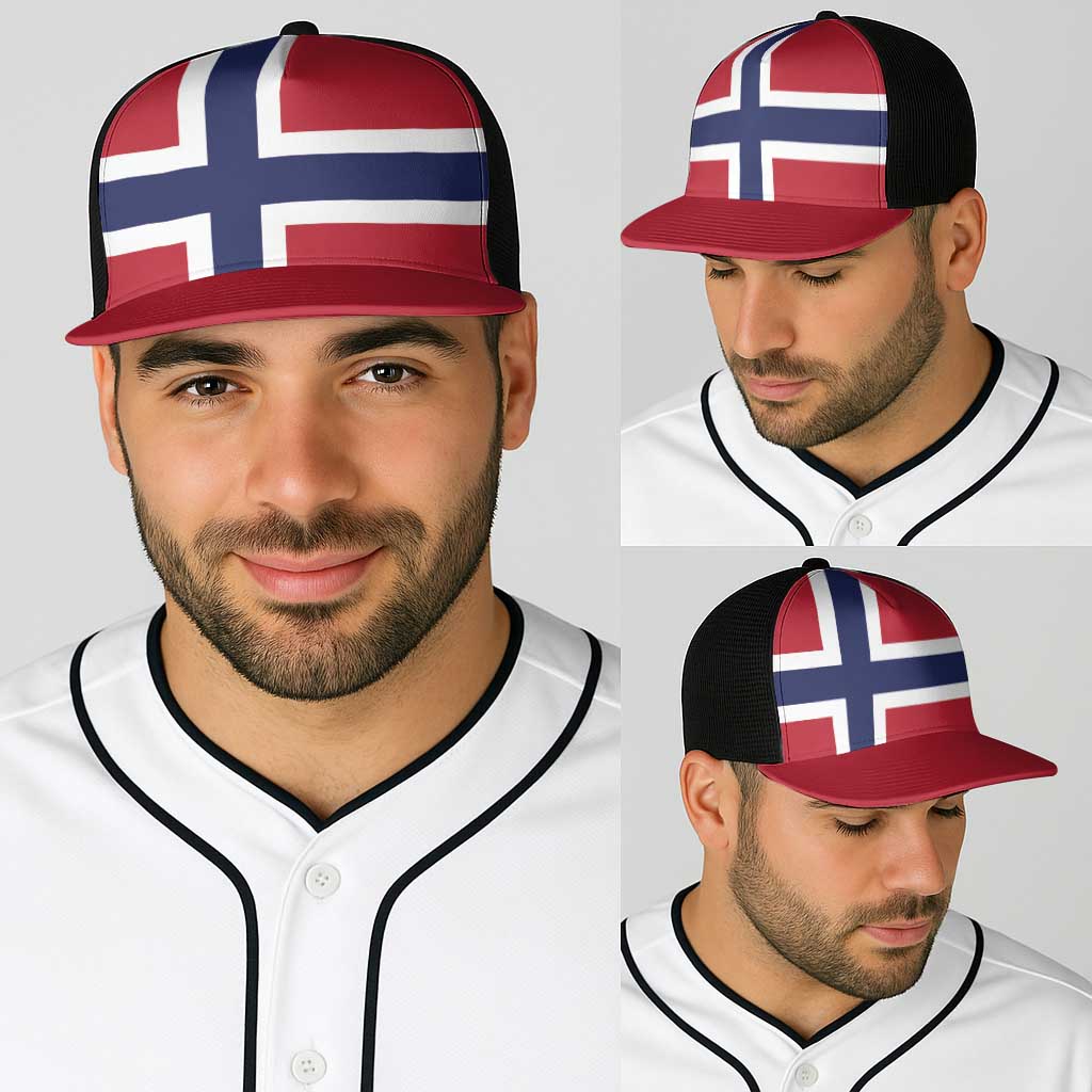 Norway Baseball Net Cap National Flag Colors - Wonder Print Shop
