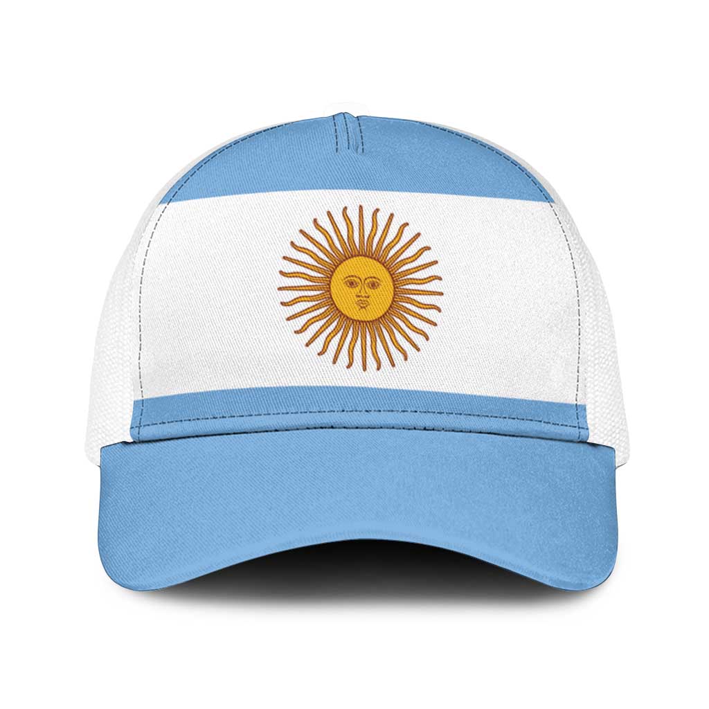 Argentina Baseball Net Cap National Flag Colors - Wonder Print Shop