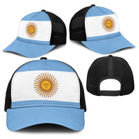 Argentina Baseball Net Cap National Flag Colors - Wonder Print Shop