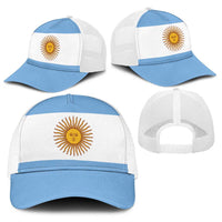 Argentina Baseball Net Cap National Flag Colors - Wonder Print Shop
