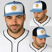 Argentina Baseball Net Cap National Flag Colors - Wonder Print Shop