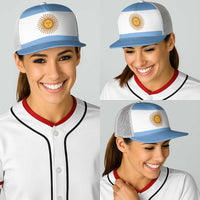 Argentina Baseball Net Cap National Flag Colors - Wonder Print Shop