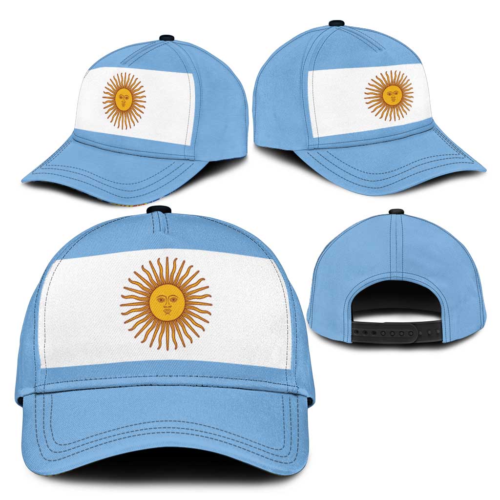 Argentina Classic Cap National Flag Colors - Wonder Print Shop