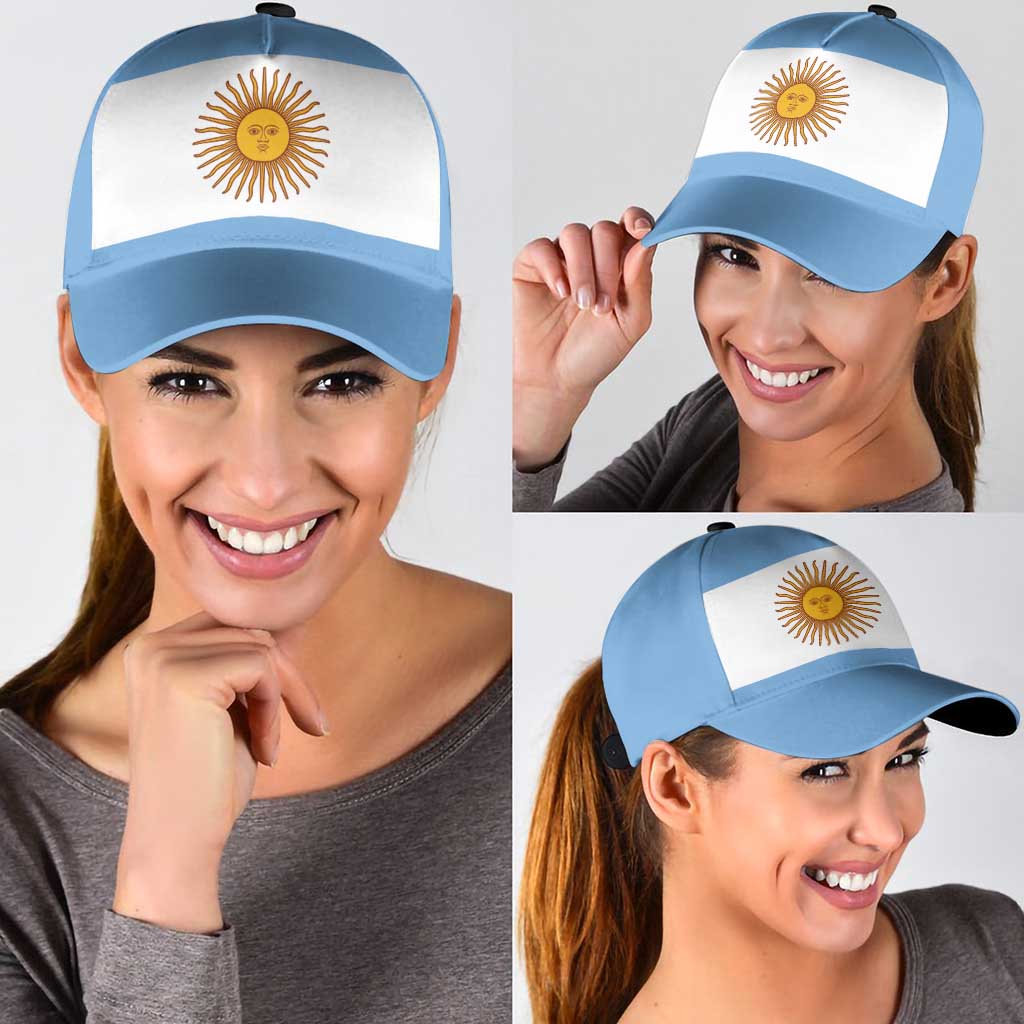 Argentina Classic Cap National Flag Colors - Wonder Print Shop