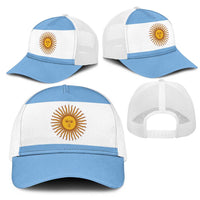 Argentina Mesh Trucker Cap National Flag Colors - Wonder Print Shop