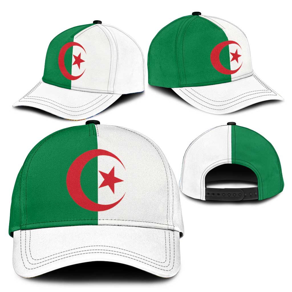Algeria Classic Cap National Flag Colors - Wonder Print Shop
