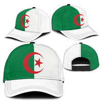 Algeria Classic Cap National Flag Colors - Wonder Print Shop