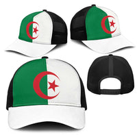 Algeria Mesh Trucker Cap National Flag Colors - Wonder Print Shop