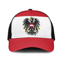 Austria Baseball Net Cap National Flag Colors - Wonder Print Shop