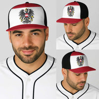 Austria Baseball Net Cap National Flag Colors - Wonder Print Shop