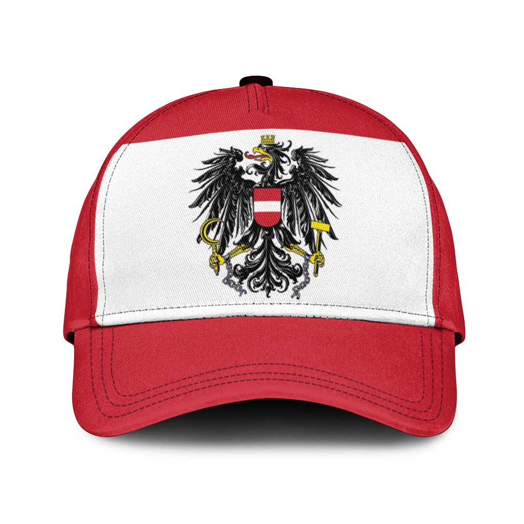 Austria Classic Cap National Flag Colors - Wonder Print Shop