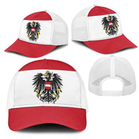 Austria Mesh Trucker Cap National Flag Colors - Wonder Print Shop