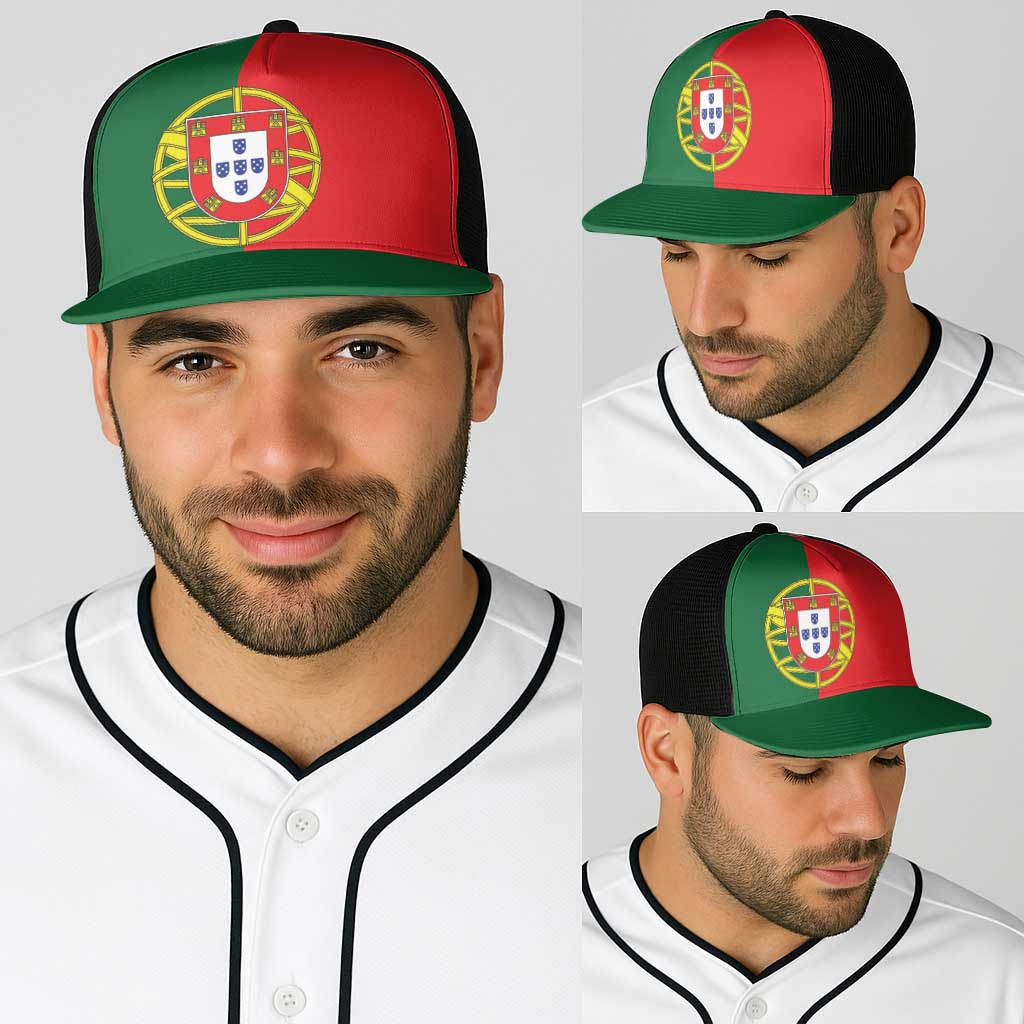 Portugal Baseball Net Cap National Flag Colors - Wonder Print Shop
