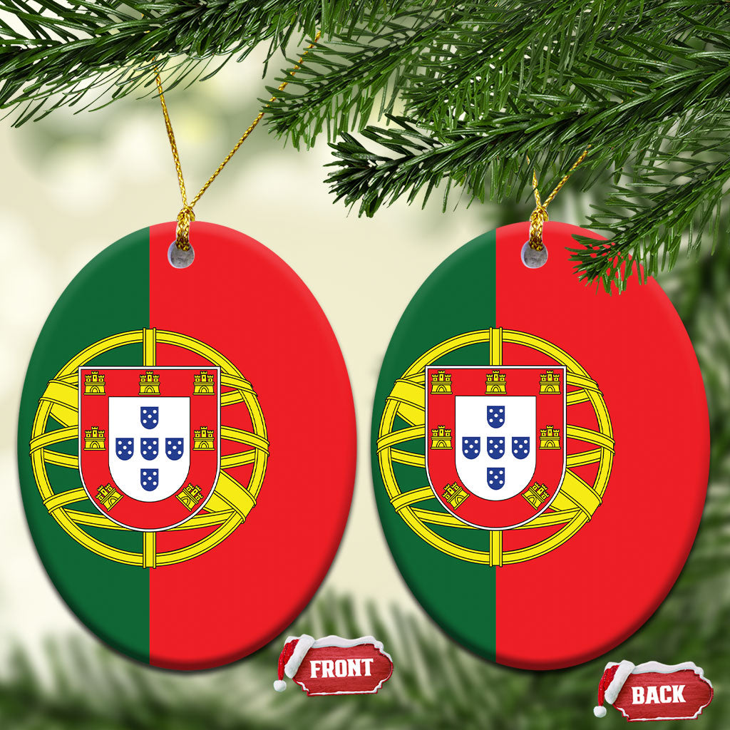 Portugal Ceramic Ornament Flag Color Inspiration
