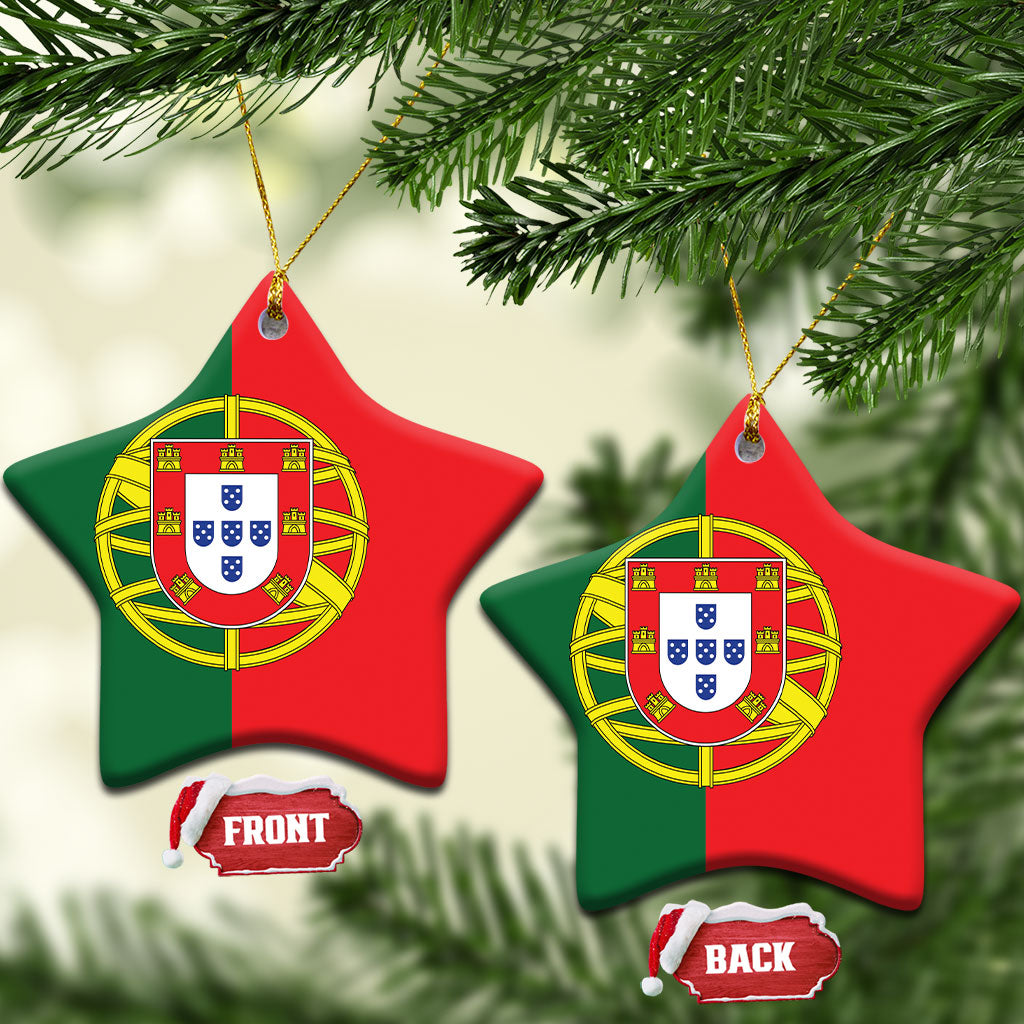 Portugal Ceramic Ornament Flag Color Inspiration