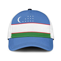 Uzbekistan Classic Cap National Flag Colors - Wonder Print Shop