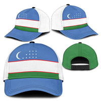Uzbekistan Classic Cap National Flag Colors - Wonder Print Shop