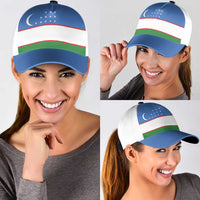 Uzbekistan Classic Cap National Flag Colors - Wonder Print Shop