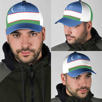 Uzbekistan Classic Cap National Flag Colors - Wonder Print Shop