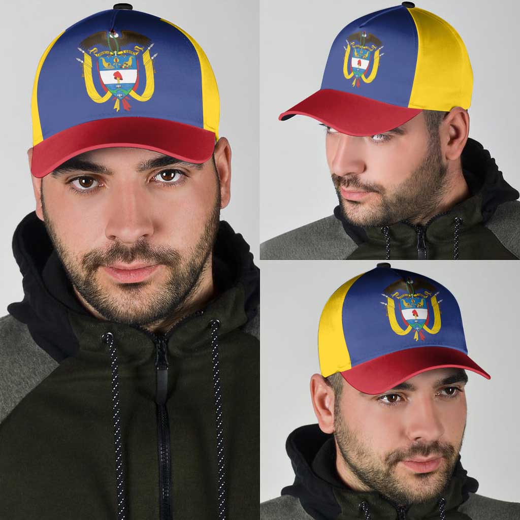 Colombia Classic Cap National Flag Colors - Wonder Print Shop