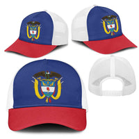 Colombia Mesh Trucker Cap National Flag Colors - Wonder Print Shop