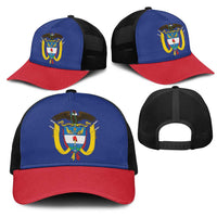 Colombia Mesh Trucker Cap National Flag Colors - Wonder Print Shop