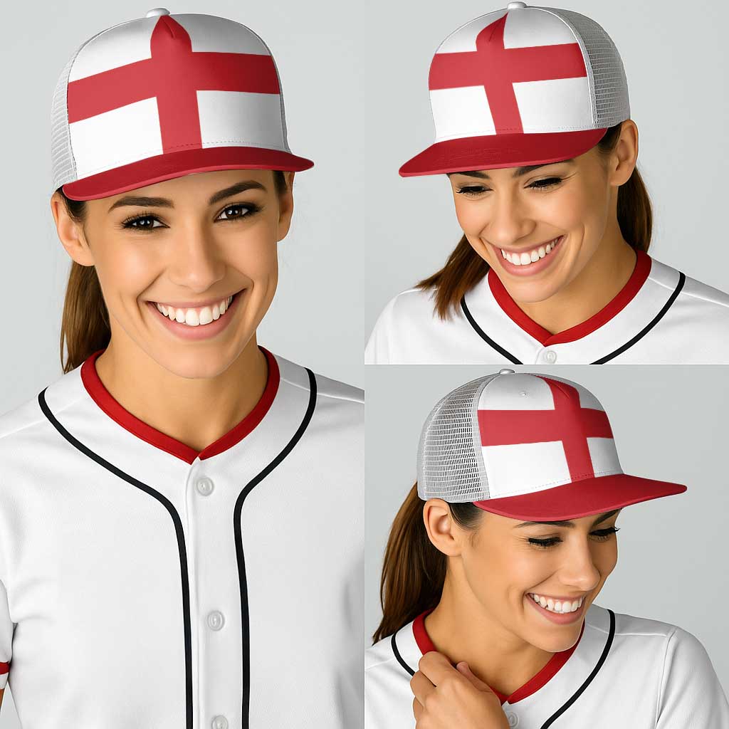 England Baseball Net Cap National Flag Colors - Wonder Print Shop